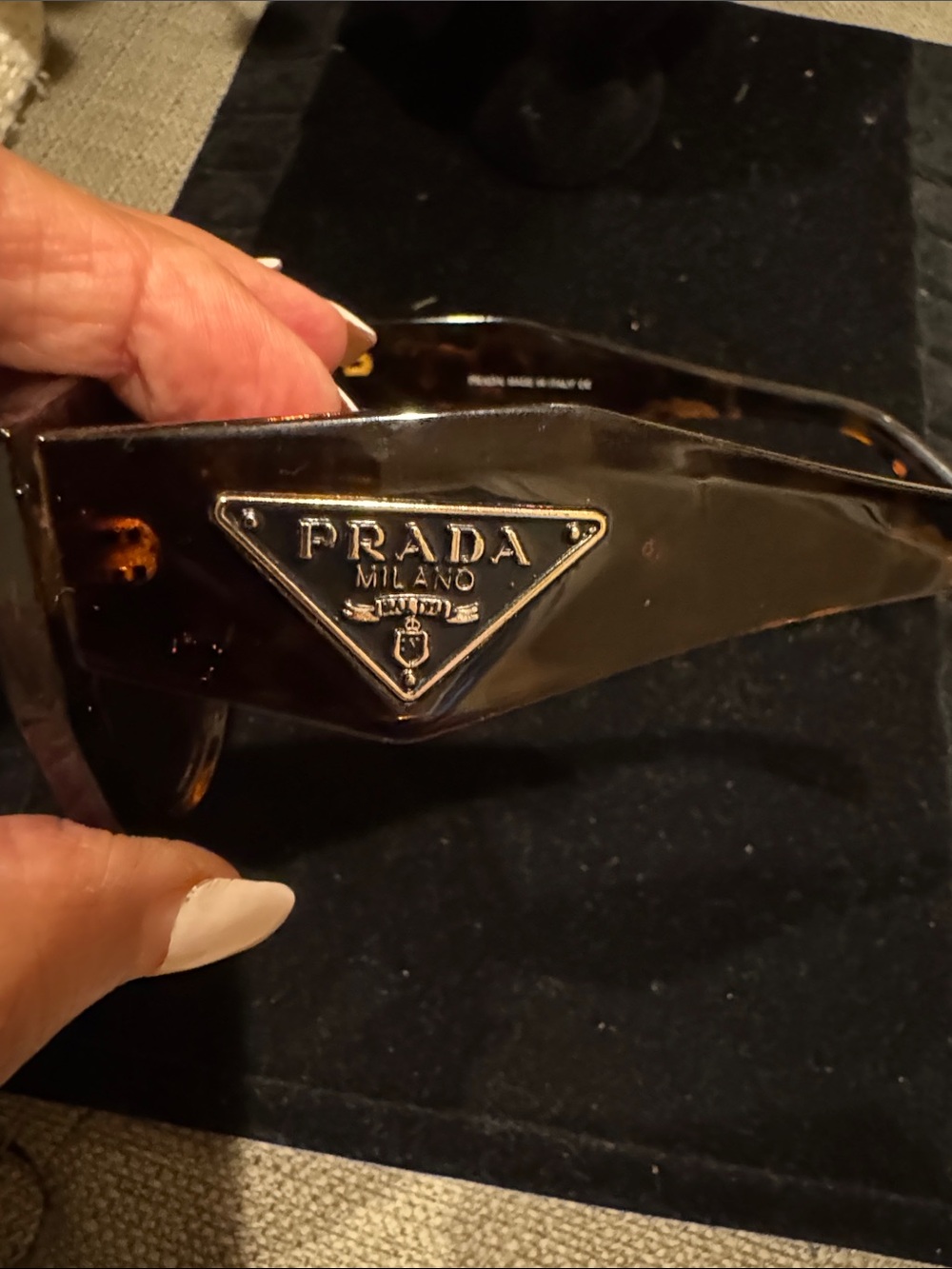 Prada Tortoise Women's Sunglasses - Picture 5 of 7